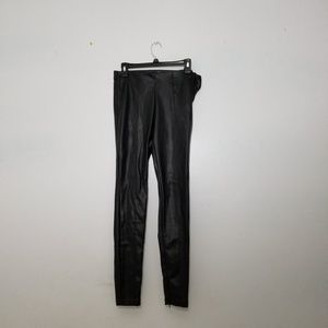 Black Pleather Pants